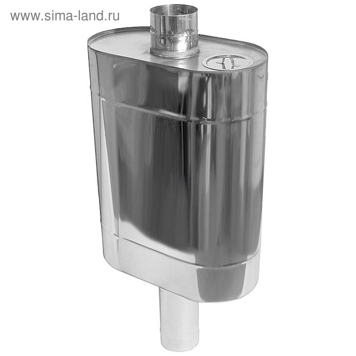 Бак Феррум Комфорт самоварного типа, 50 л, нержавеющий AISI 201/1.0 мм, d 115 мм, эллипс - Фото 1