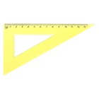 Набор геометрический, чертежный, блистер: линейка 30 см, 2 треугольника, транспортир, трафарет окружности, МИКС - фото 9538855