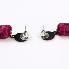 Серьги «Кисти» гармония, цвет фиолетовый, L кисти 8.5 см - Фото 4