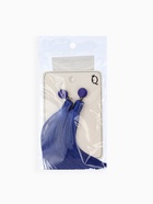 Серьги "Кисти" гармония, цвет синий 8,5 см - фото 809486351