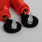 Серьги «Кисти» гармония, цвет красный, L кисти 8.5 см - Фото 6