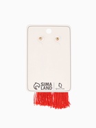 Серьги «Кисти» гармония, цвет красный, L кисти 8.5 см - Фото 8