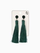 Серьги «Кисти», гармония, цвет изумрудный, L кисти 8.5 см - Фото 3