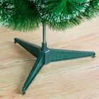 Искусственная ёлка настольная «Зимнее волшебство. Кедр», 90 см, d нижнего яруса 55 см, d иголок 10 см, 57 веток отгибаются - Фото 4