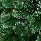 Искусственная ёлка «Зимнее волшебство. Кедр переливающийся», 150 см, d нижнего яруса 90 см, d иголок 10 см, 152 ветки - Фото 3