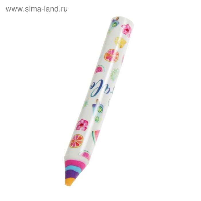 Ластик фигурный, карандаш, "Лето/Фламинго", МИКС - Фото 1