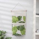 Органайзер подвесной с карманами Доляна «Тропики», 3 отделения, 47×25 см - Фото 9