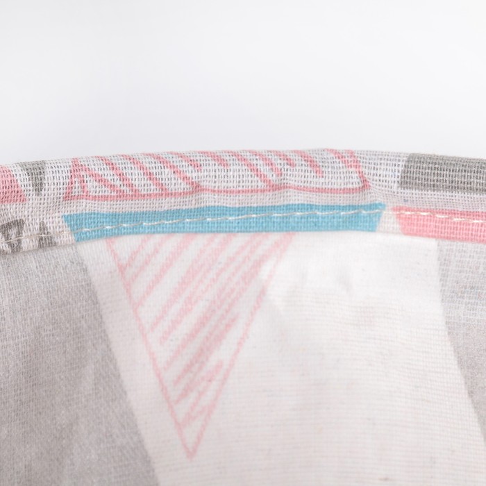 Корзина бельевая текстильная Доляна «Ромбы», 40×30×30 см - фото 1909925594