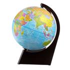 Глобус Земли политический, диаметр 210 мм, треугольная подставка - Фото 1