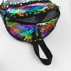 Рюкзак детский «Фламинго», цвет хамелеон - Фото 3