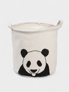 Корзина для белья Доляна «Панда», 30×30×30 см, белая - Фото 16