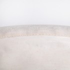 Корзина бельевая текстильная Доляна «Панда», 30×30×30 см, цвет белый - фото 8453615