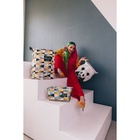 Корзина для белья Доляна «Панда», 30×30×30 см, белая - Фото 9