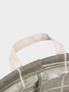 Корзина для белья Доляна «Клетка», 30×30×30 см, серая - Фото 8