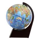 Глобус Земли зоогеографический, диаметр 210 мм, с подсветкой, треугольная подставка - Фото 1