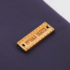 Ткань для пэчворка кожзам «Баклажан», 33 × 33 см - Фото 3