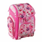 Ранец на замке Seventeen, 38 х 30 х 19 см, для девочки, с наполнением, розовый - Фото 4