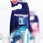Зубная щетка мягкая Rendal Massager, микс 1 шт. - фото 10075198