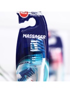 Зубная щетка мягкая Rendal Massager, микс 1 шт. - Фото 5