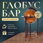 Глобус-бар декоративный, напольный, малый 56х49х33 см - Фото 1