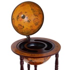 Глобус-бар декоративный, напольный, малый 56х49х33 см - Фото 8