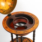 Глобус-бар декоративный, напольный, малый 56х49х33 см - Фото 4