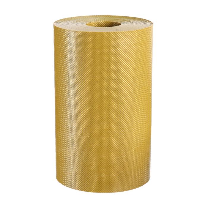 Лента бордюрная, 0.2 × 10 м, толщина 1.2 мм, пластиковая, жёлтая, Greengo - фото 1889342349