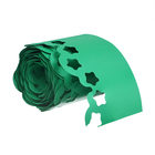 Лента бордюрная, 0.15 × 9 м, толщина 1.2 мм, пластиковая, фигурная, зелёная, Greengo - Фото 1