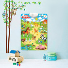 Говорящий плакат «Весёлая ферма», звуковые эффекты, работает от батареек, в пакете - фото 24407432