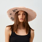 Шляпа женская "Life is good", размер 54-56, цвет светло-розовый - Фото 8