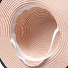Шляпа для девочки MINAKU "Леди", размер 52-54, цвет розовый - Фото 4