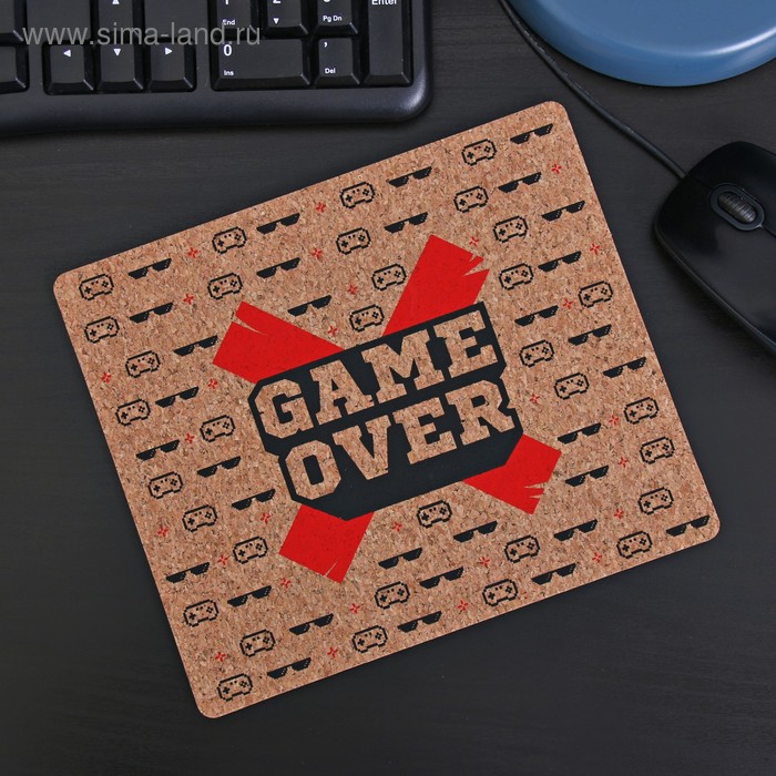 Коврик для мыши "Game over" - Фото 1