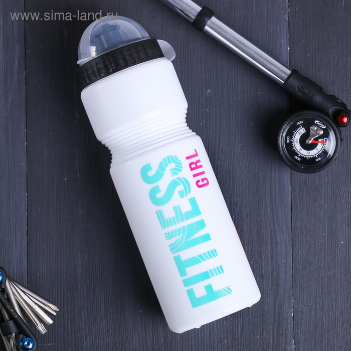 Бутылка для воды "Fitness girl", 750 мл - Фото 1