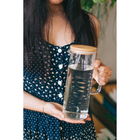 Кувшин стеклянный с бамбуковой крышкой Magistro «Эко», 1.3 л - Фото 9