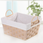 Корзина для хранения плетёная Доляна «Очаг», 29×23×14,5 см, цвет бежевый - Фото 1
