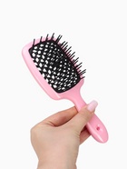 Расчёска массажная, широкая, продуваемая, 8.4×20.5(±1) см, МИКС - Фото 3