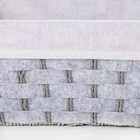 Корзина для хранения плетёная Доляна «Очаг», 29×23×14,5 см, цвет серый - Фото 2