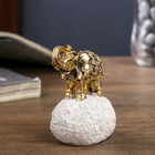 Сувенир полистоун "Слонёнок - Good luck" МИКС золото/серебро 6,5х5х4 см - Фото 6