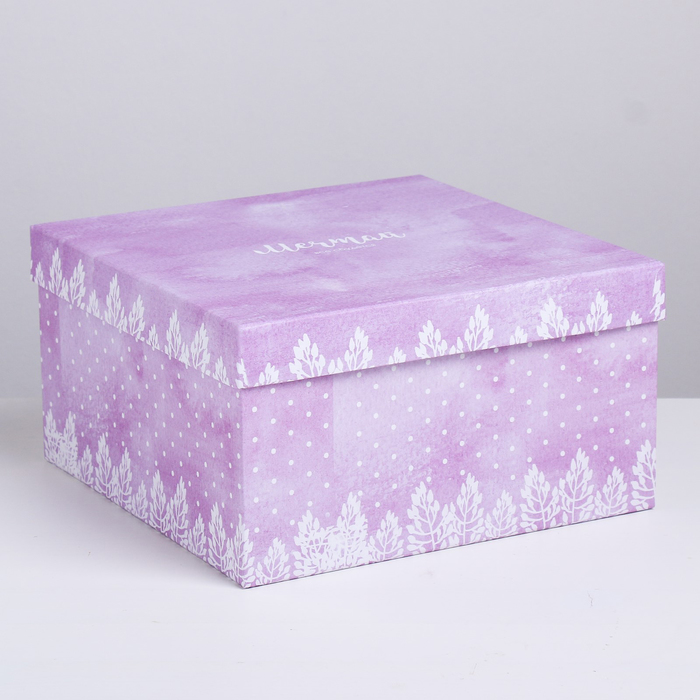 Набор коробок 10 в 1, упаковка подарочная, «Прованс», 10.2 х 10.2 х 6–28.2 х 28.2 х 15 см - фото 1918850593