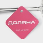 Сито для снятия пены Доляна «Металлик», 26×10 см, нержавеющая сталь - Фото 4