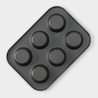 Форма для выпечки Доляна «Силикон плюс», 27×18.5 см, 6 ячеек, силиконовые вкладки, антипригарное покрытие, формочки, МИКС - Фото 11