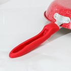 Сковорода «Селект», d=24 см, пластиковая ручка, антипригарное покрытие, цвет красный - Фото 5