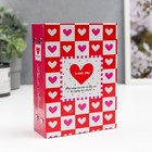 Фотоальбом для фотографий на 96 фото 10×15 см «Сердца, любовь», 16.5×12.5×5 см, МИКС - Фото 6