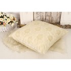 Наволочка - наперник на молнии «Атра. Жаккард», 70×70 см, тик - Фото 2