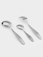 Набор столовый «Уралочка», в картонной коробке ВИТРИНА, 18 предметов, цвет серебряный - Фото 2