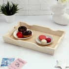 Поднос для завтрака с ручками Дарим Красиво «Фигурный», 40×25 см, массив дерево - Фото 2