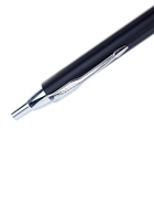 Ручка подарочная Calligrata «Модерн», шариковая, автоматическая, в футляре кожзам, корпус чёрный с серебристым - Фото 5