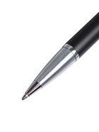 Ручка подарочная Calligrata «Модерн», шариковая, автоматическая, в футляре кожзам, корпус чёрный с серебристым  (артикул 131981)  большой выбор товаров оптом и в розницу по низким ценам с доставкой