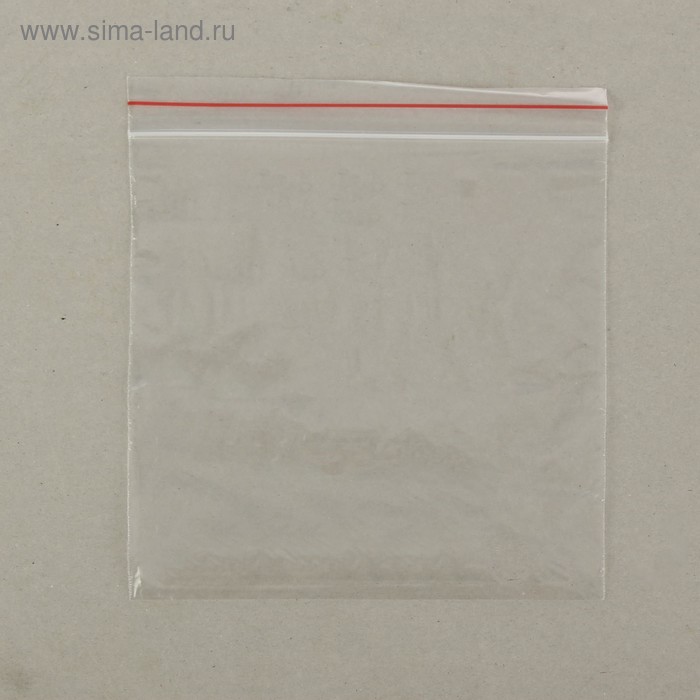 Пакет zip lock 18 х 18 см, 35 мкм - Фото 1
