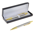 Ручка шариковая, подарочная, автоматическая, в кожзам футляре, «Модерн» - Фото 2